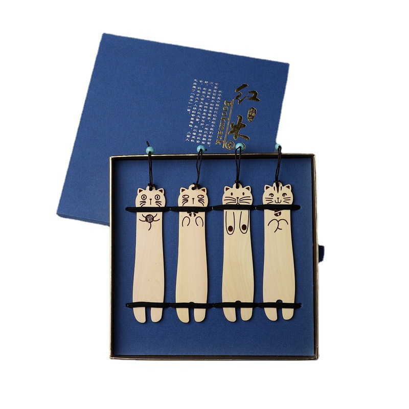 木子禮|書籤-貓咪(禮盒)