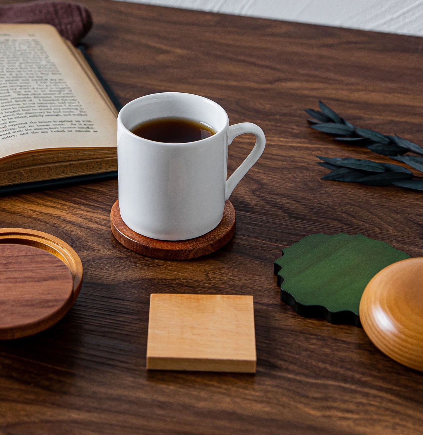 木子禮|杯墊-漢堡