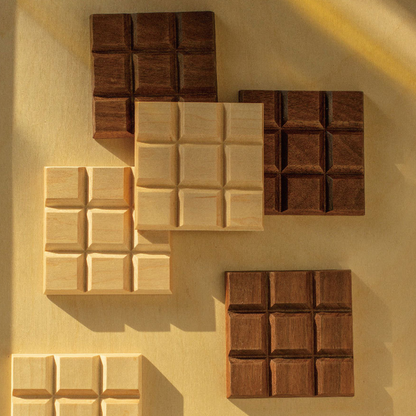 木子禮｜杯墊-巧克力