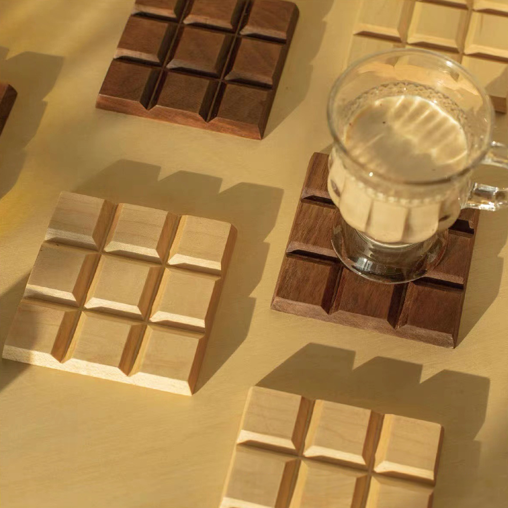 木子禮｜杯墊-巧克力