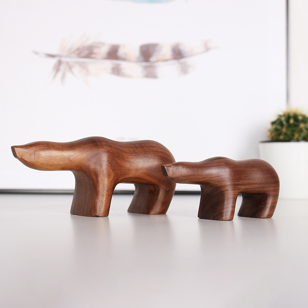 木子禮｜胡桃木北極熊