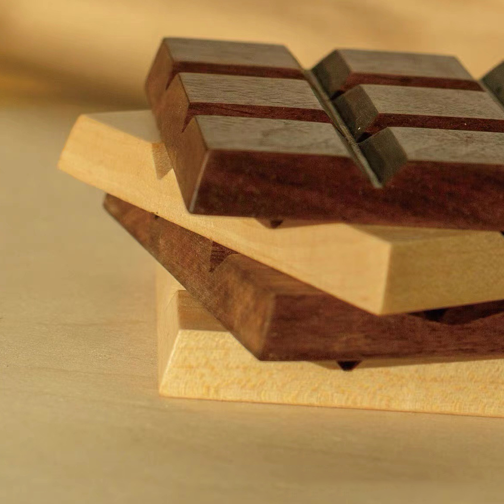 木子禮｜杯墊-巧克力