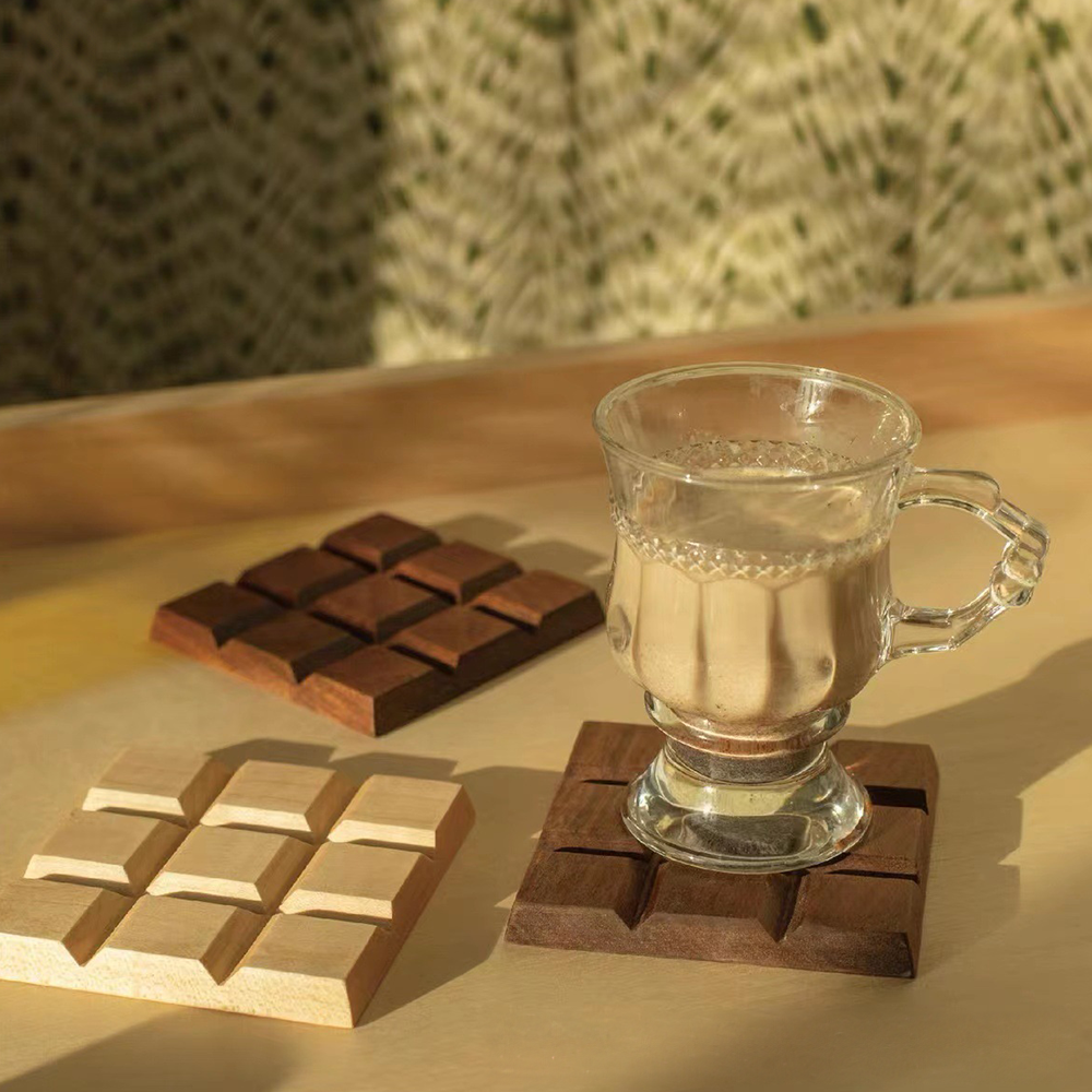 木子禮｜杯墊-巧克力