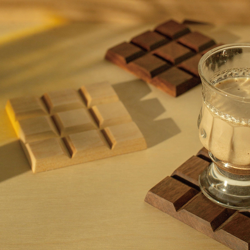 木子禮｜杯墊-巧克力