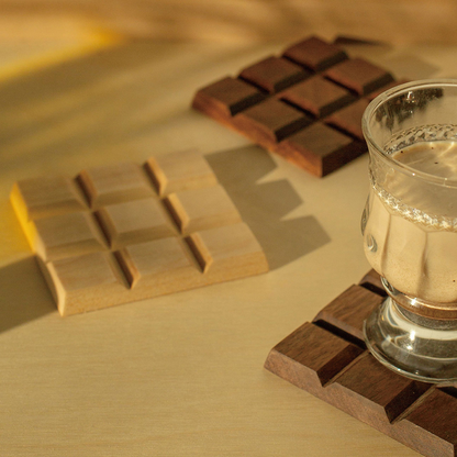 木子禮｜杯墊-巧克力